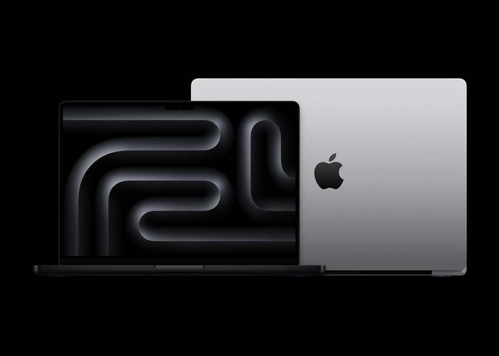 MacBook Pro M4 lineup in Space Black and Silver